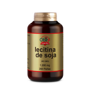 Lecitina de soja 1200 mg. 200 perlas