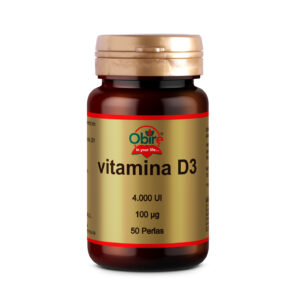 Vitamina D3 100 mcg. (4000 U.I) 100 perlas