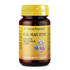 Calcio, magnesio y zinc 520 mg.  50 comprimidos
