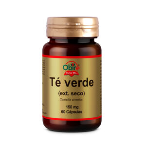 Té verde 150 mg. (Extracto seco) 60 cápsulas